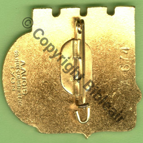 A0674 CERO.311 TOURS  A.AUGIS ST.BARTH LYON 3Li Bol fenetre allonge Dos lisse Image reparee Src.Y.GENTY 232Eur(x3) 